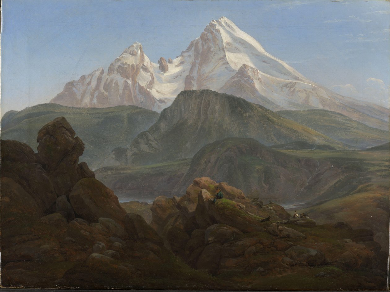 Watzmann av Johan Christian Dahl