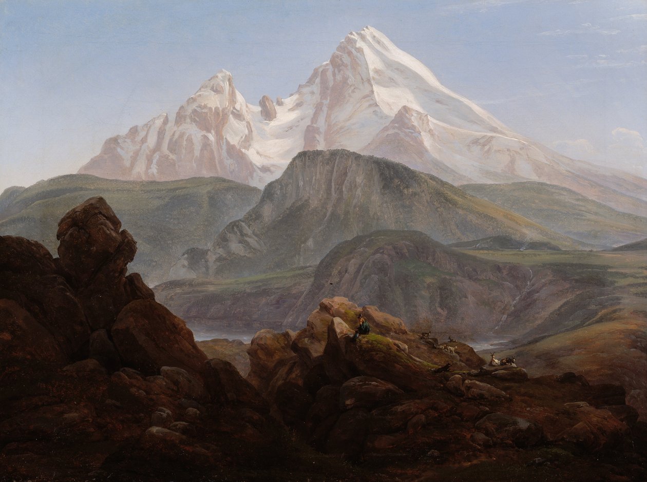 Watzmann av Johan Christian Dahl