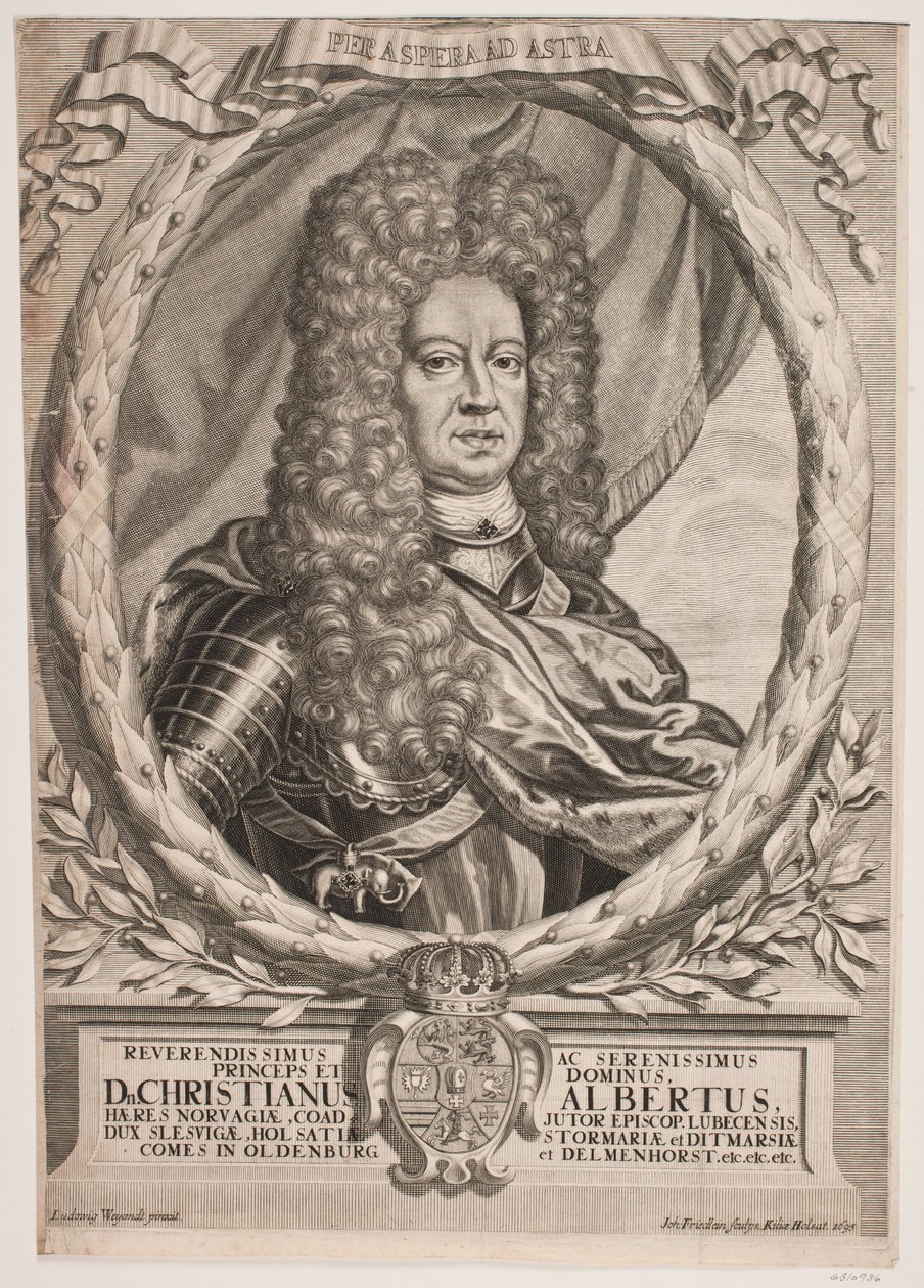 Hertug Christian Albrecht av Gottorp av Johan Friedlein