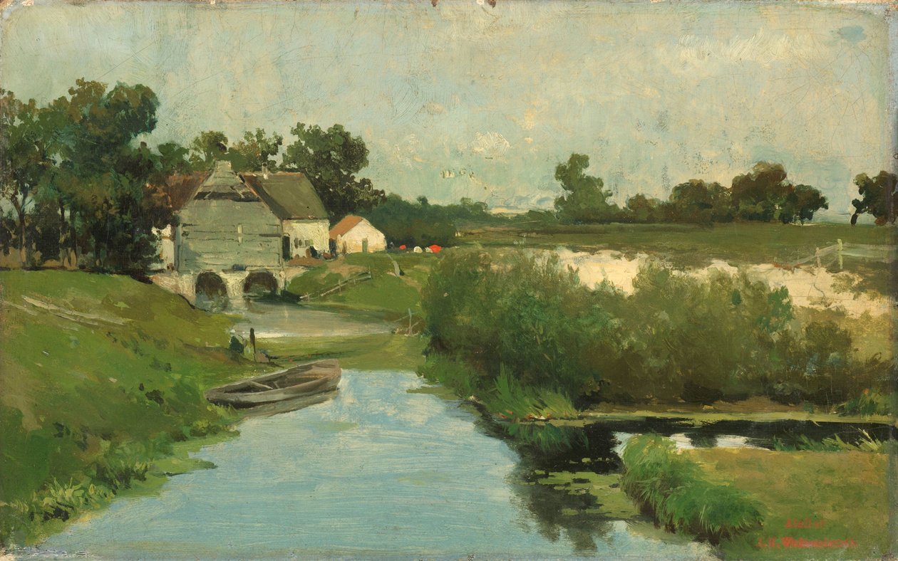 Sommerdag av Johan Hendrik Weissenbruch