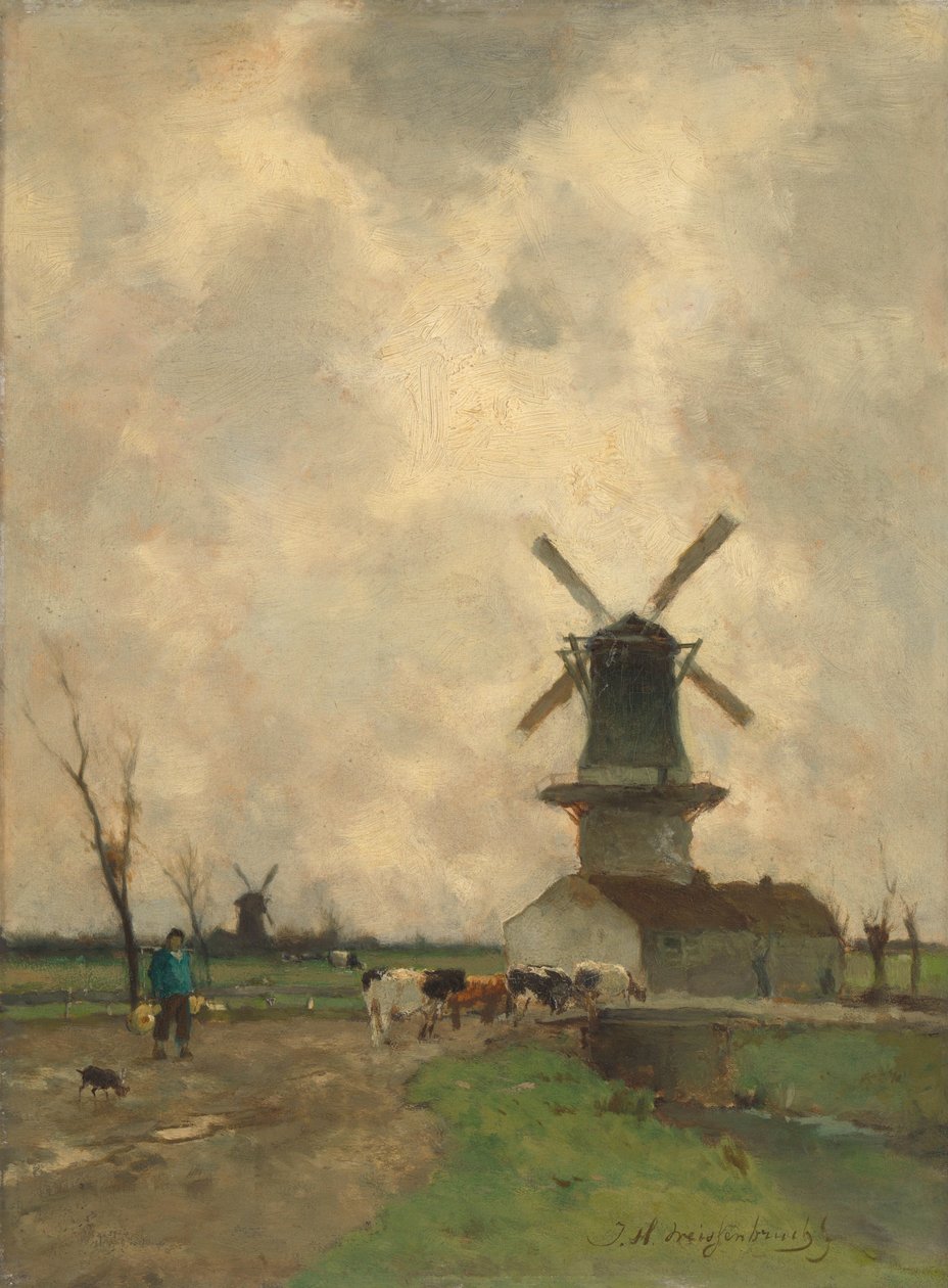 Møllen av Johan Hendrik Weissenbruch