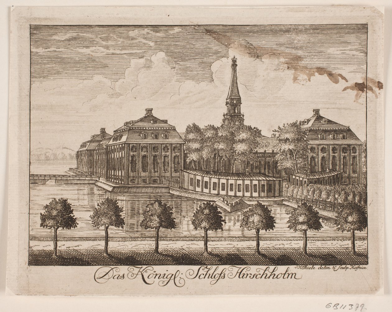Hørsholm slott av Johan Herman Thiele