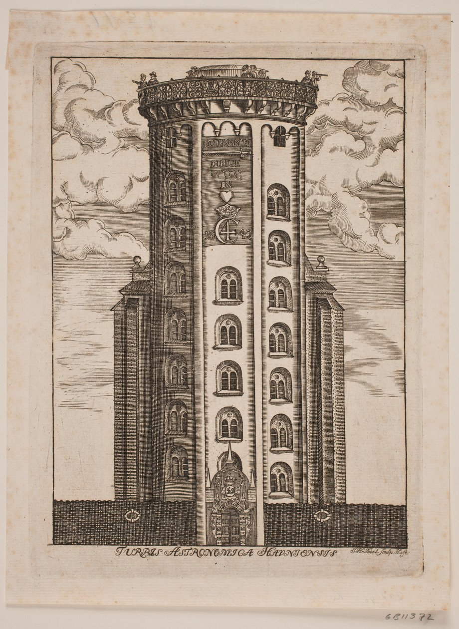Runde tårn av Johan Herman Thiele