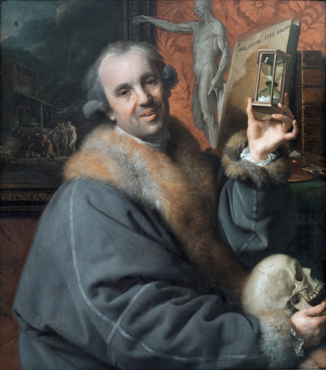 Selvportrett, ca. 1776 av Johan Joseph Zoffany