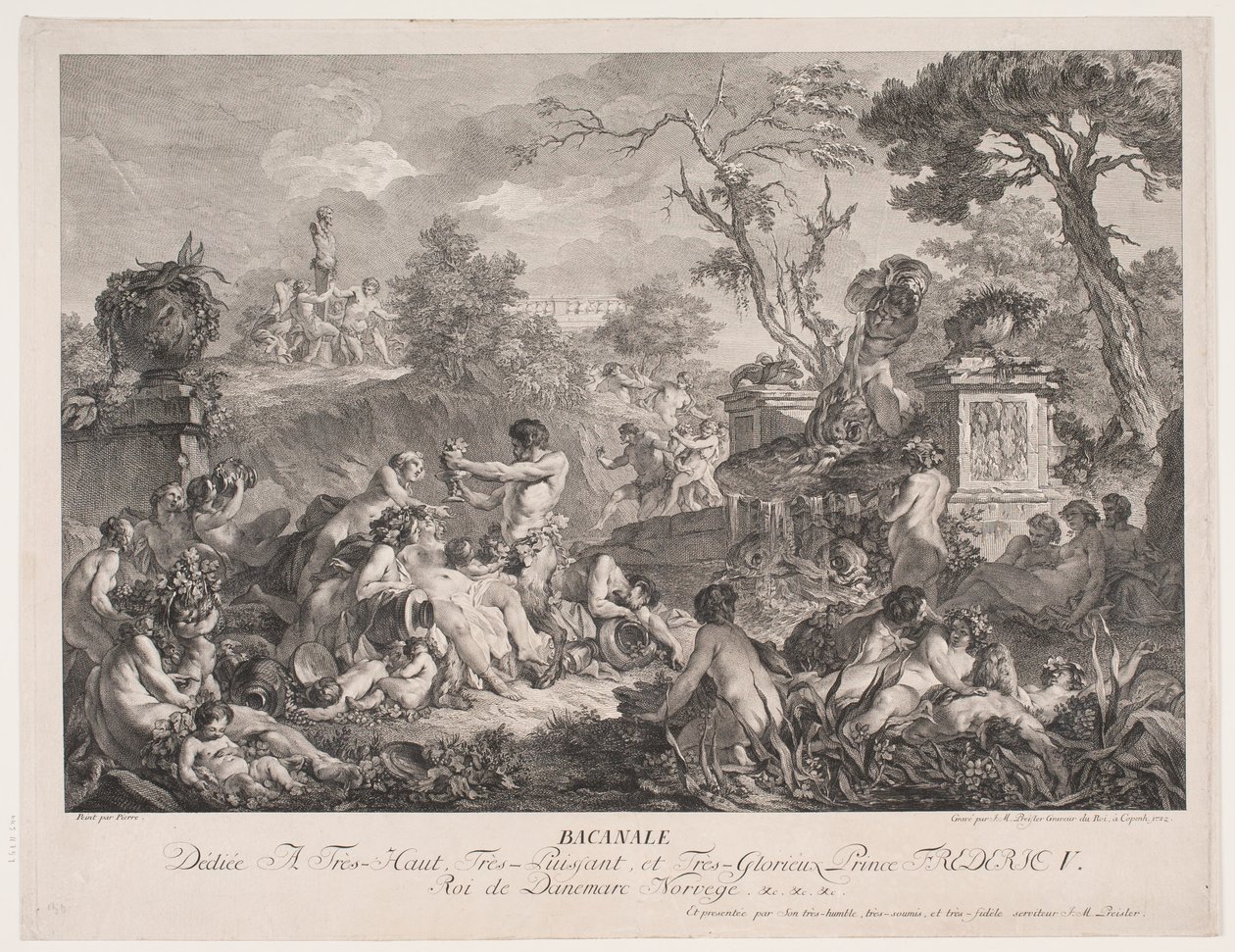 Bacchanal av Johan Martin Preisler
