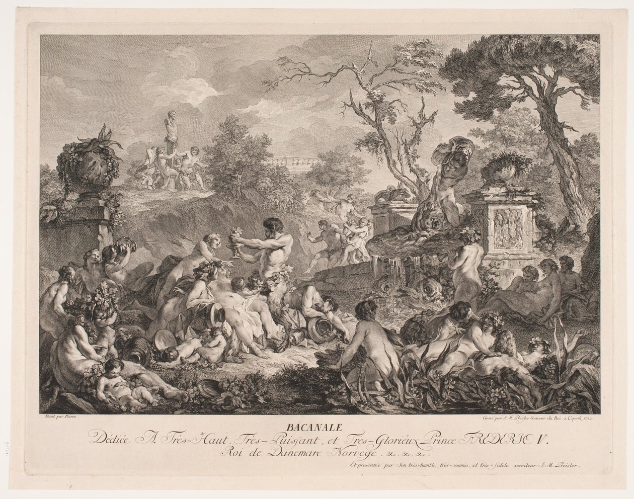 Bacchanal av Johan Martin Preisler