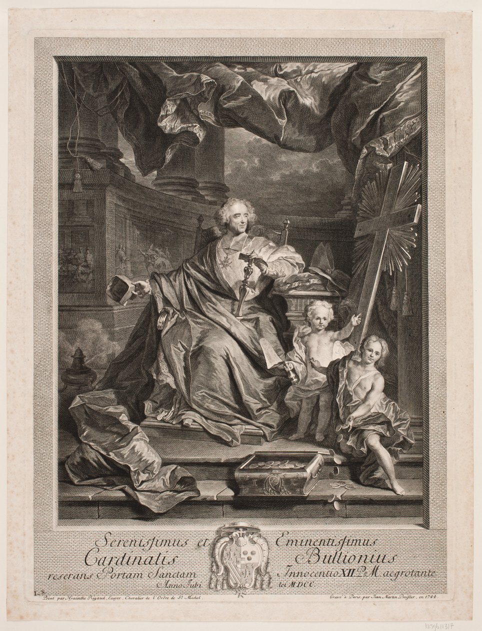 Kardinal av Bouillon av Johan Martin Preisler