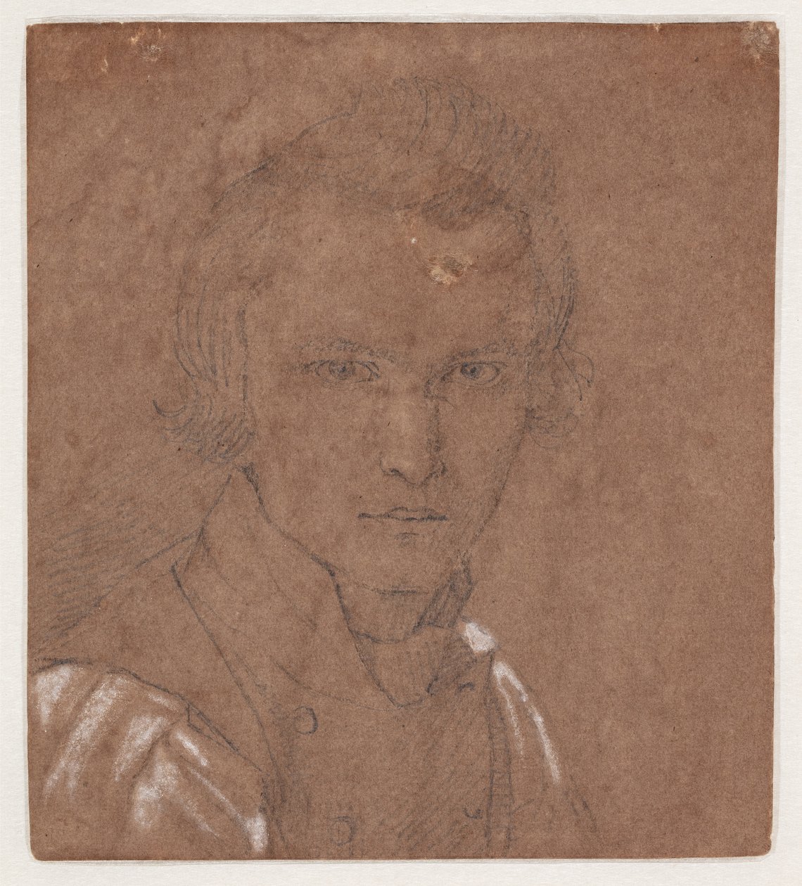Selvportrett av Johan Thomas Lundbye