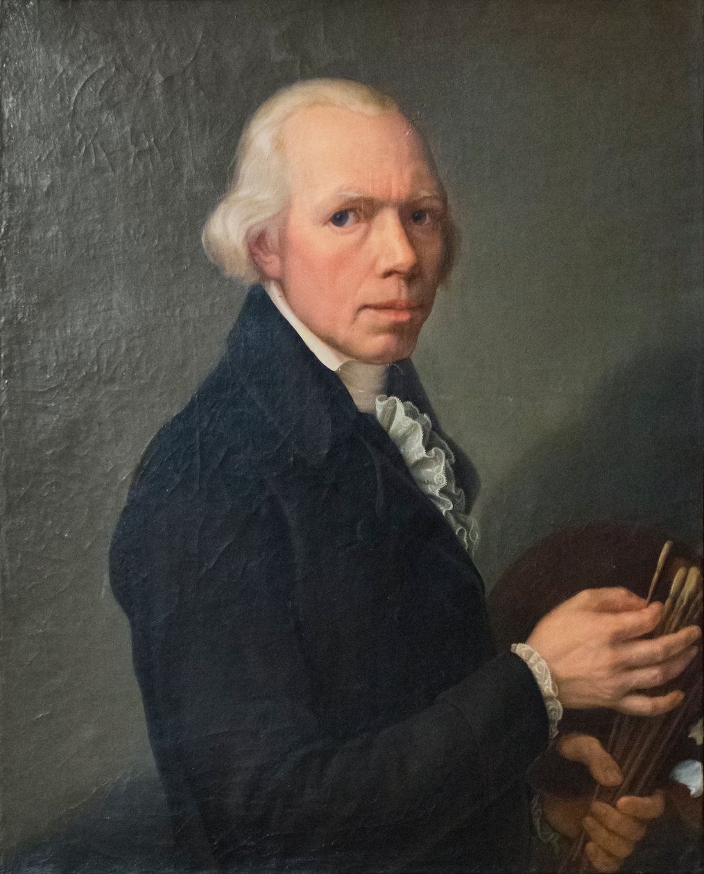 Selvportrett av Johan Wenzel Peter