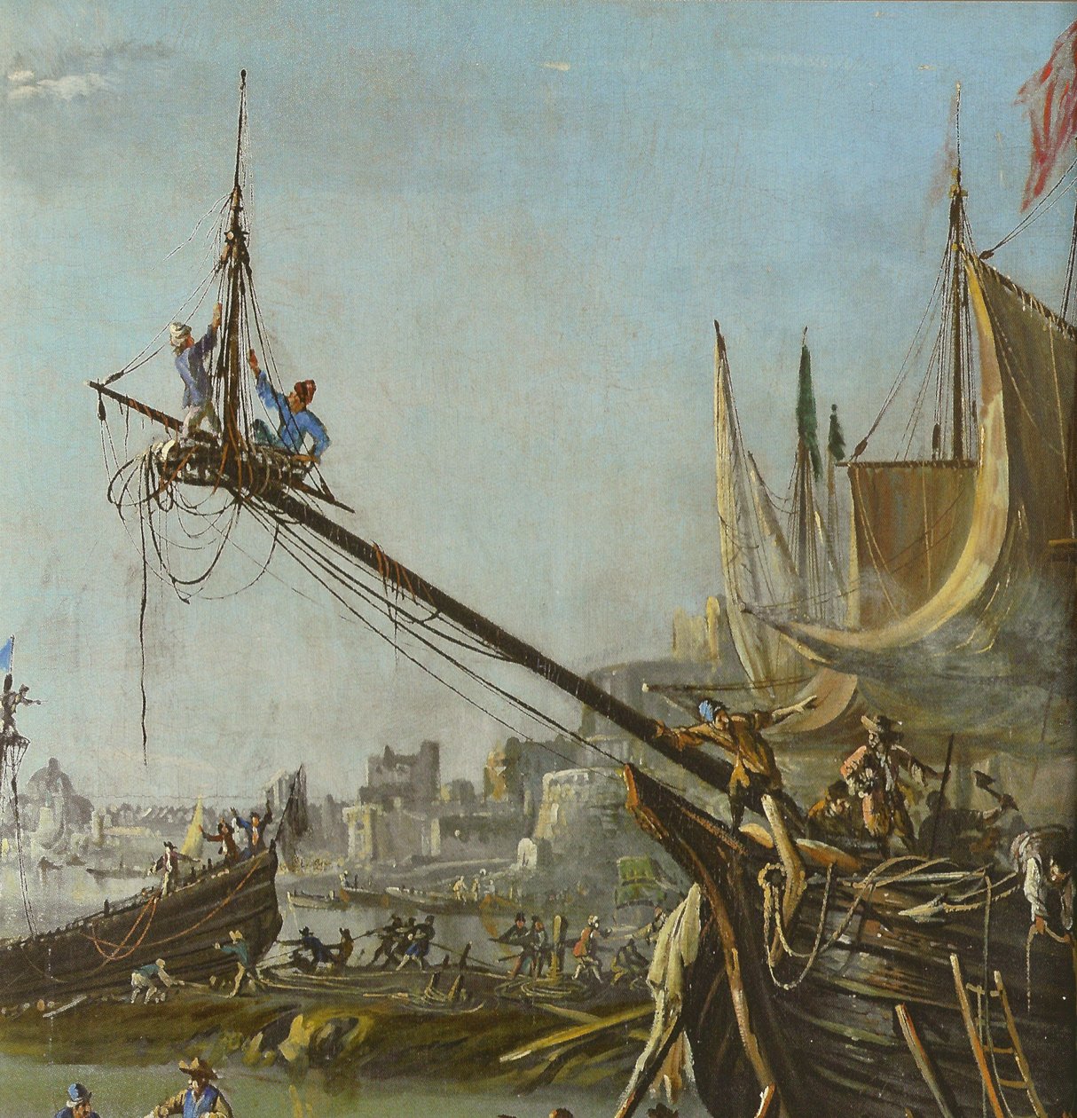 En havn av Johann Anton Eismann