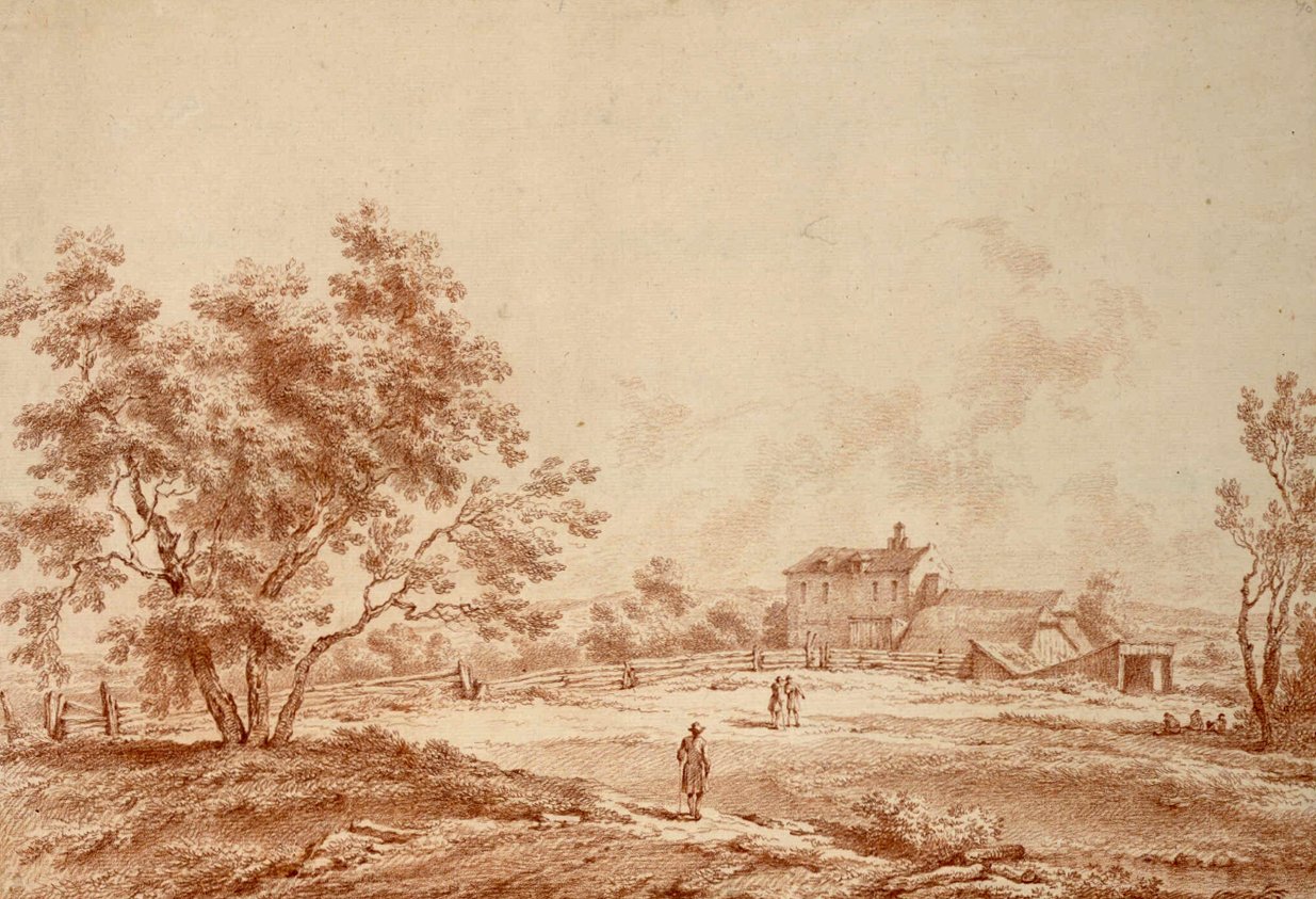 Prater eingang engelsk: Prater inngang av Johann Christian Brand