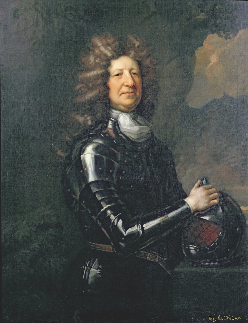 Generalmajor Thomas Fairfax (1633-1715) av Johann Closterman