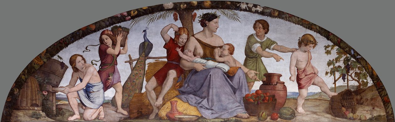 Joseph selges av brødrene hans (Casa Bartholdy i Roma) av Friedrich Overbeck