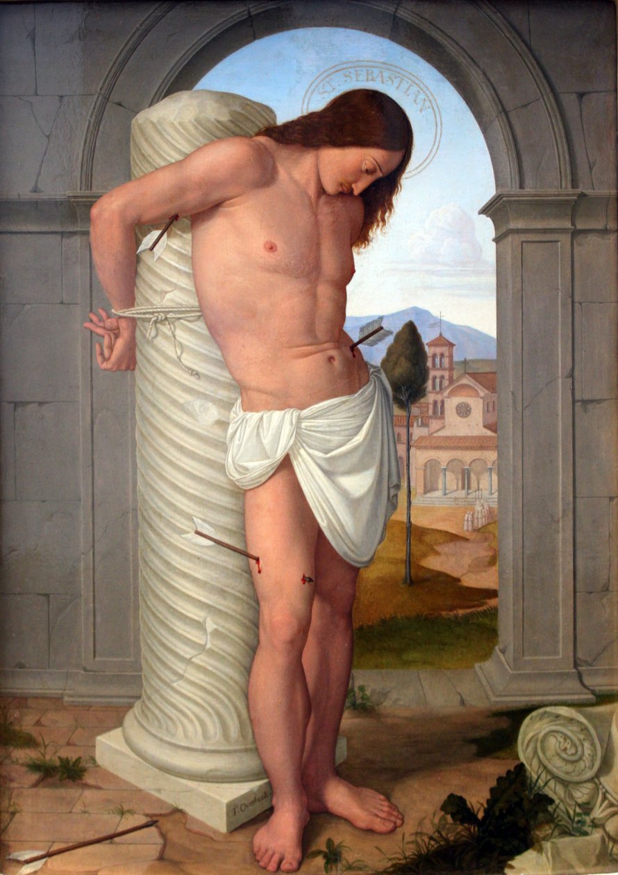 Den hellige Sebastian av Johann Friedrich Overbeck