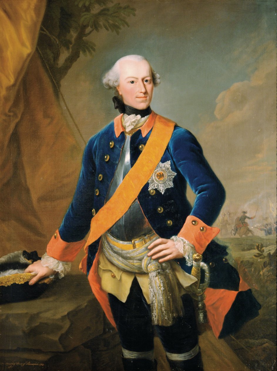 Frederick, greve av Schaumburg-Lippe-Buckeburg, 1759 av Johann Georg Ziesenis