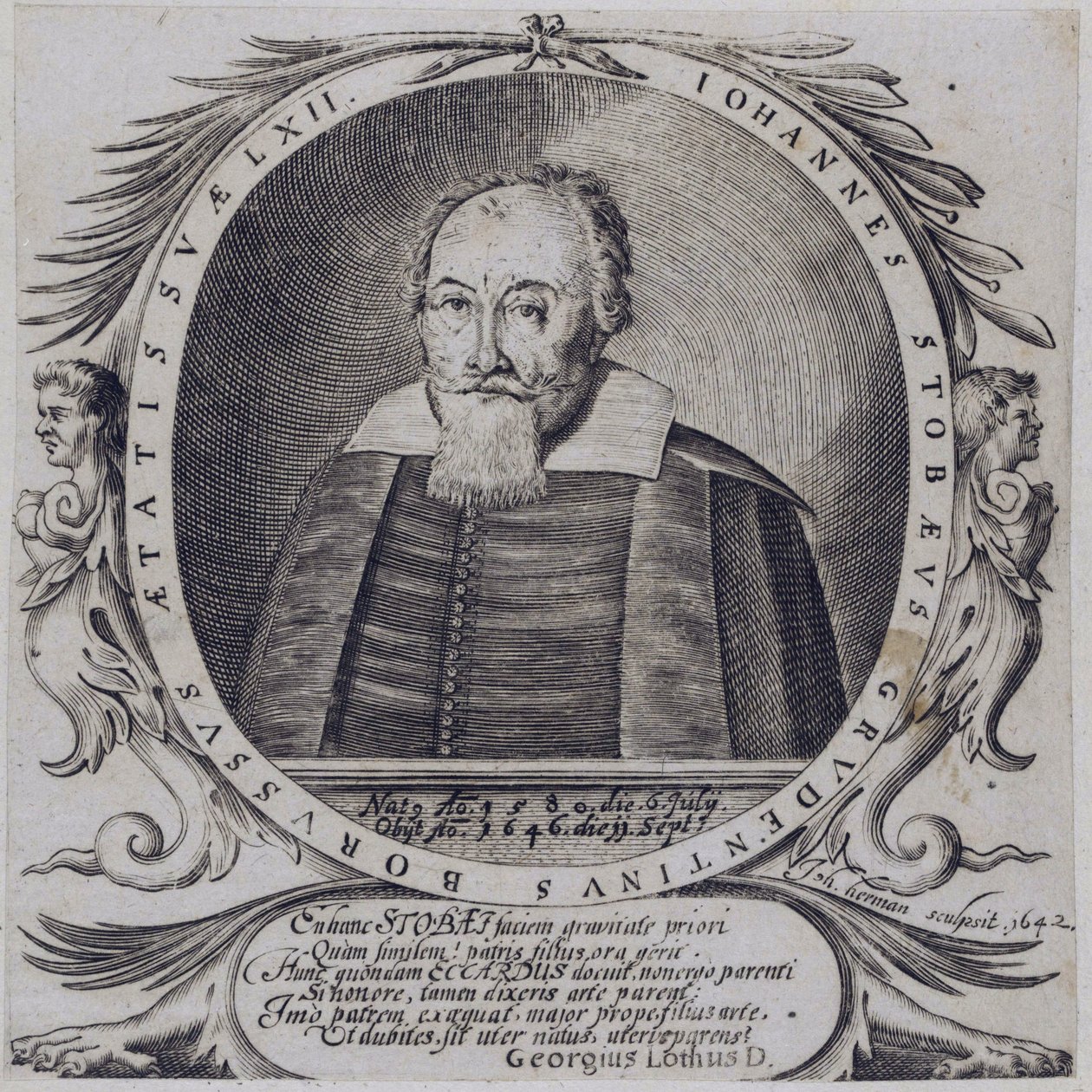 Johann Stobäus av Johann Herman
