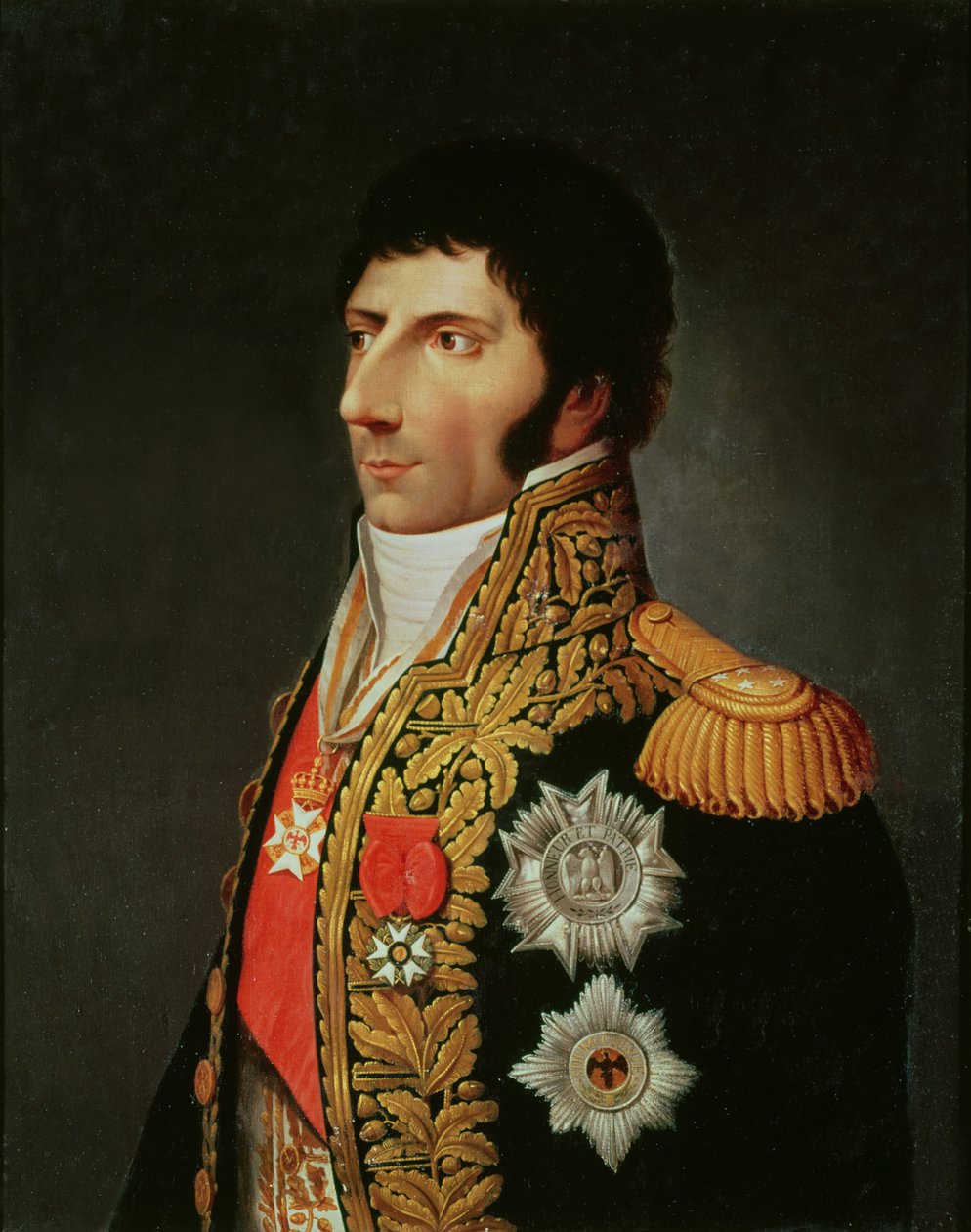 Portrett av marskalk Charles Jean Bernadotte (1763-1844) 1805 av Johann Jacob de Lose