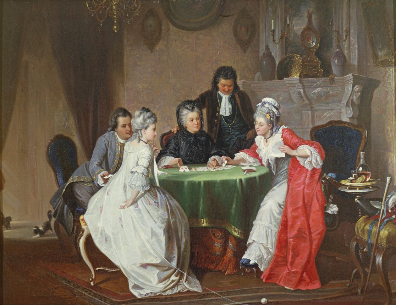 Kortspillet av Johann Joseph Geisser