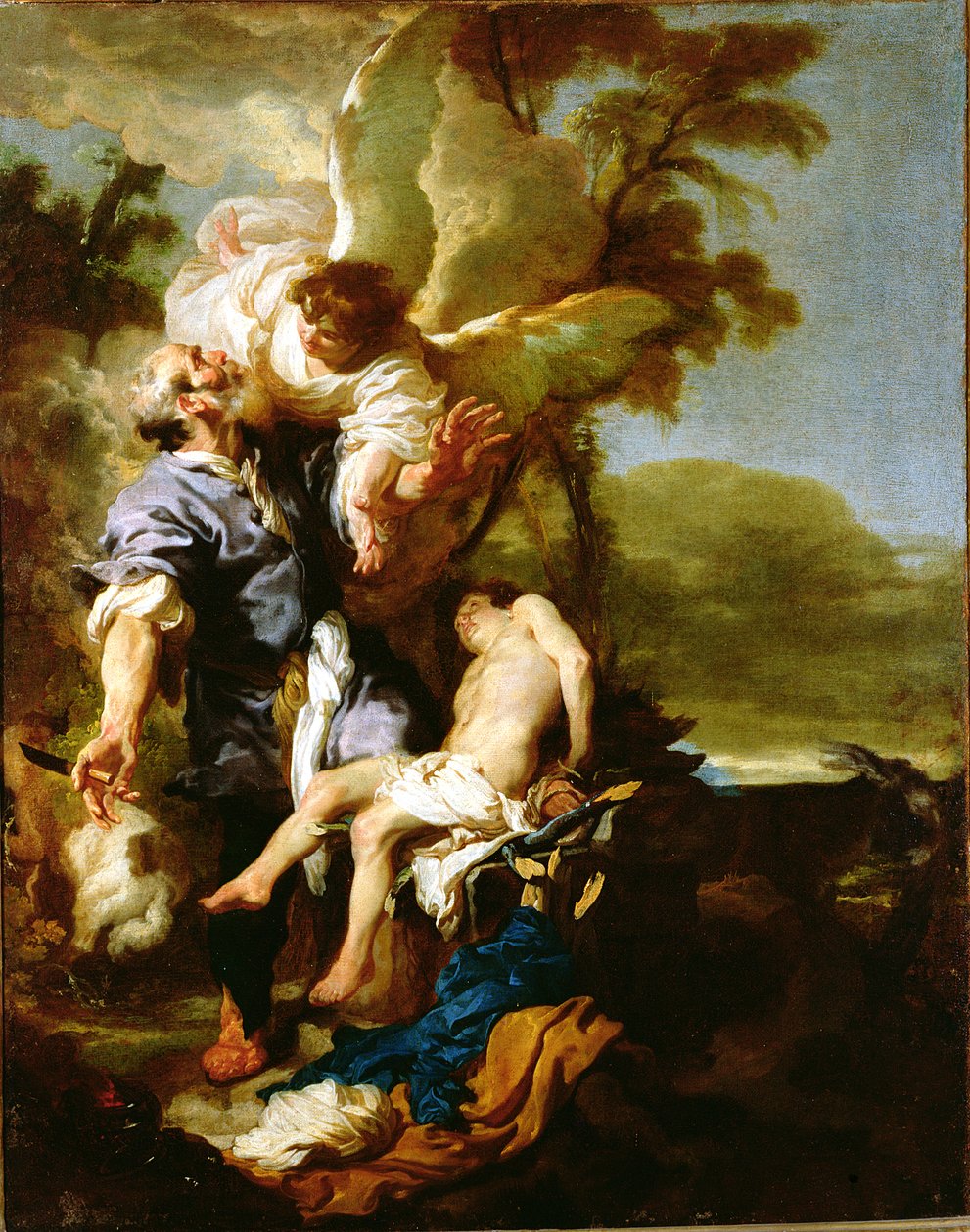 The Sacrifice of Isaac, 1625-26 av Johann Liss or Lis or von Lys