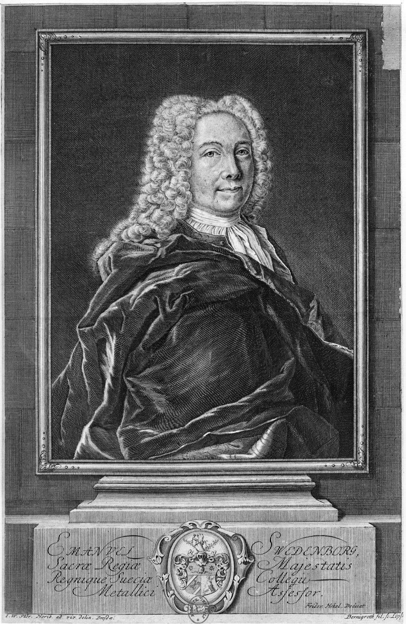 Emanuel Swedenborg (1688–1772) av Martin Bernigeroth