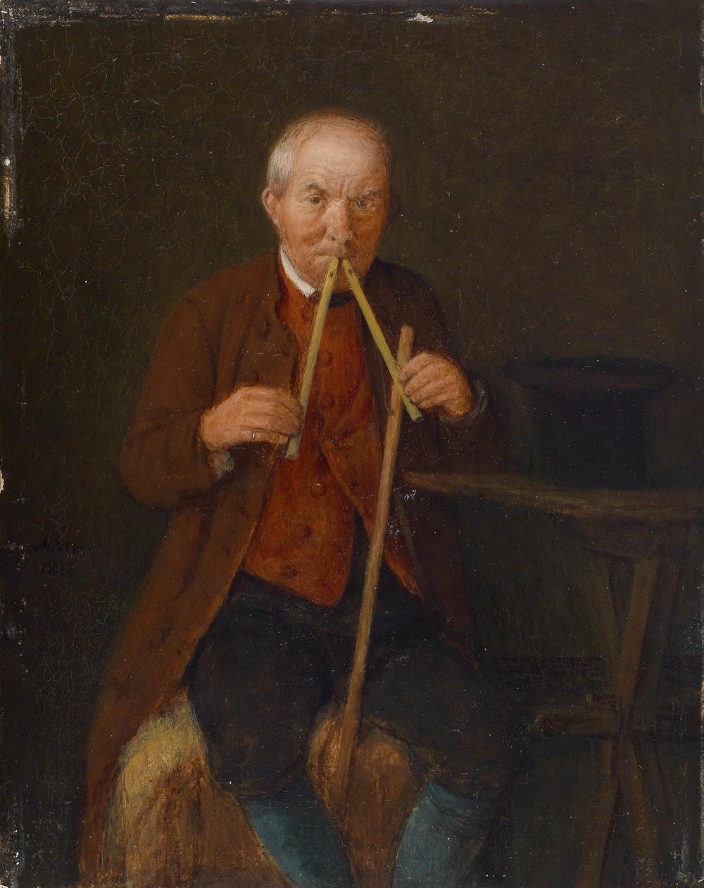Fløytisten av Johann Michael Neder