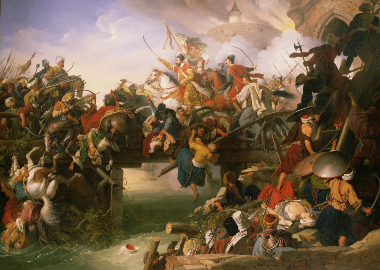 Zrinyis utbrudd av Johann Peter Krafft