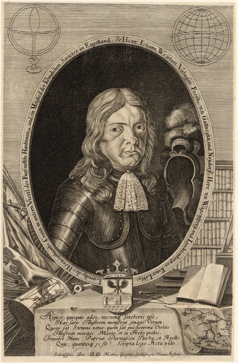 Selvportrett av Johann Weikhard von Valvasor