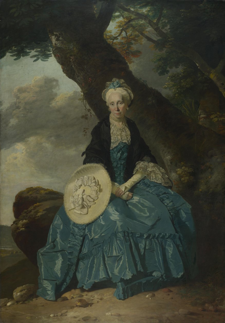 Fru Oswald av Johan Joseph Zoffany