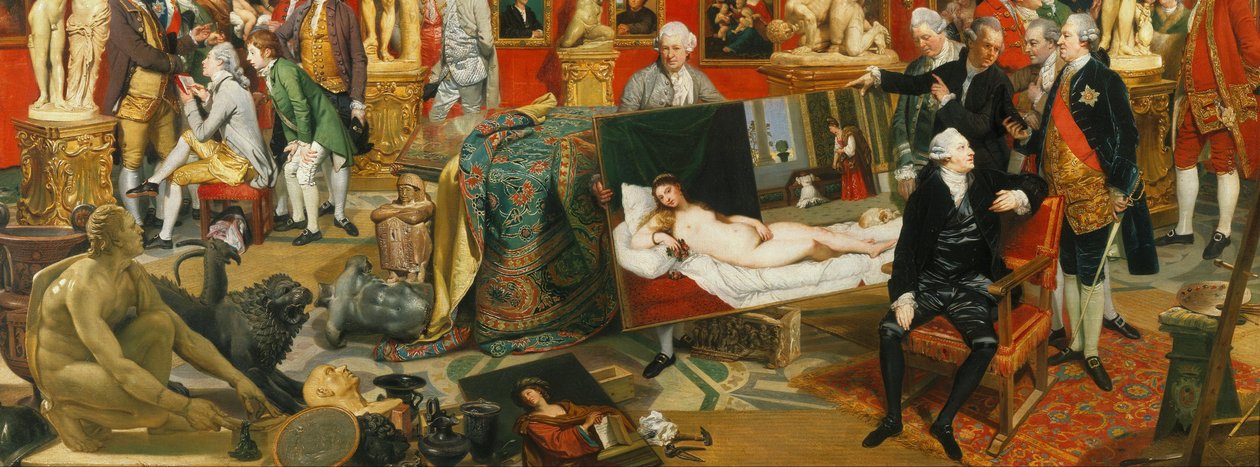 Tribuna of the Uffizi av Johan Joseph Zoffany