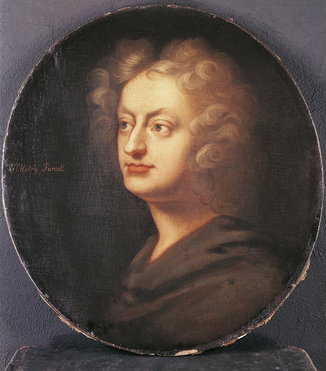 Henry Purcell, ca. 1695 (olje på lerret) av Johann (after) Closterman