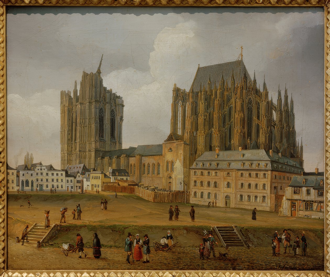 Kölnerdomen fra sørøst av Johann Adolf Lasinsky