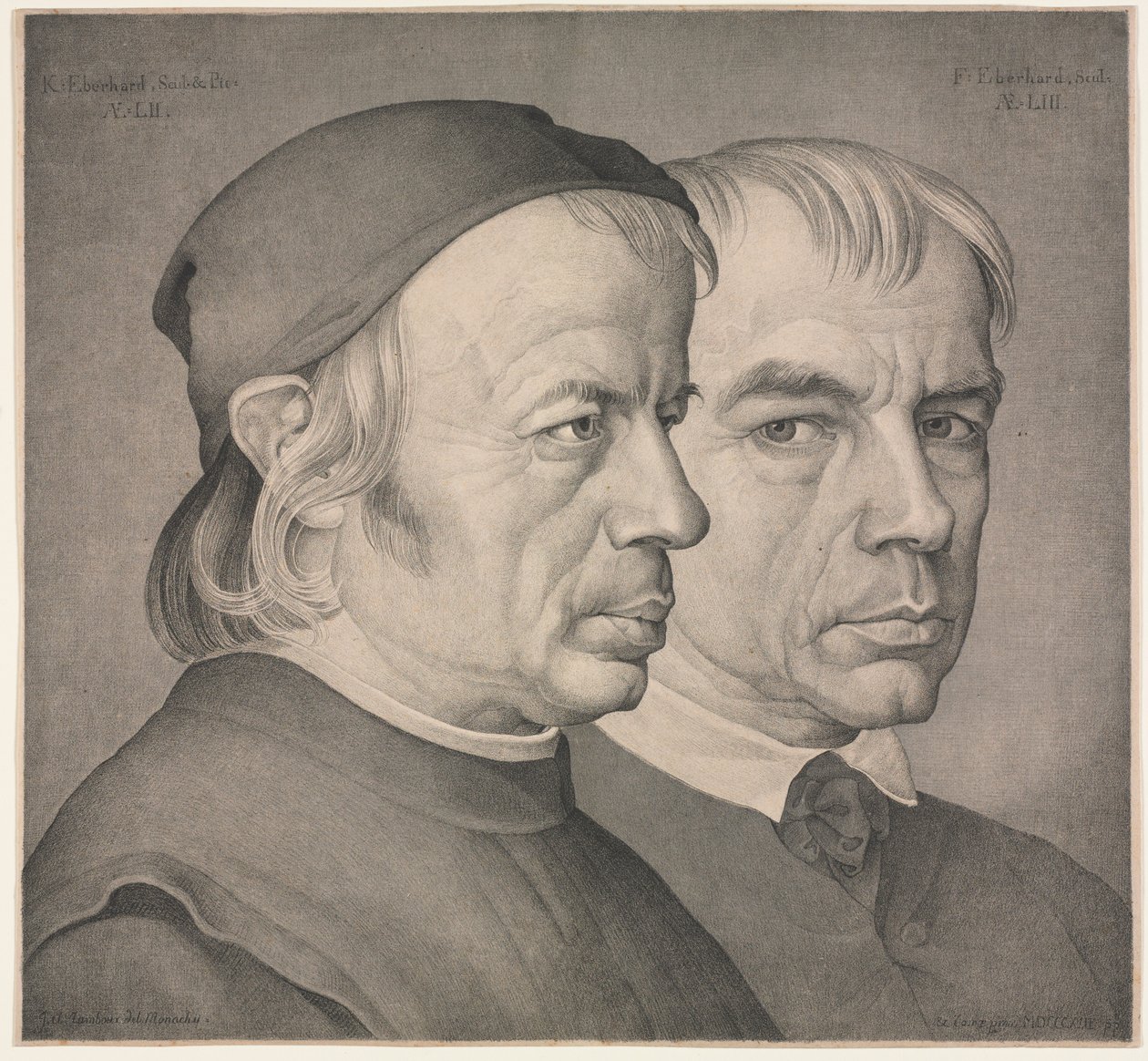 Brødrene Eberhard av Johann Anton Ramboux