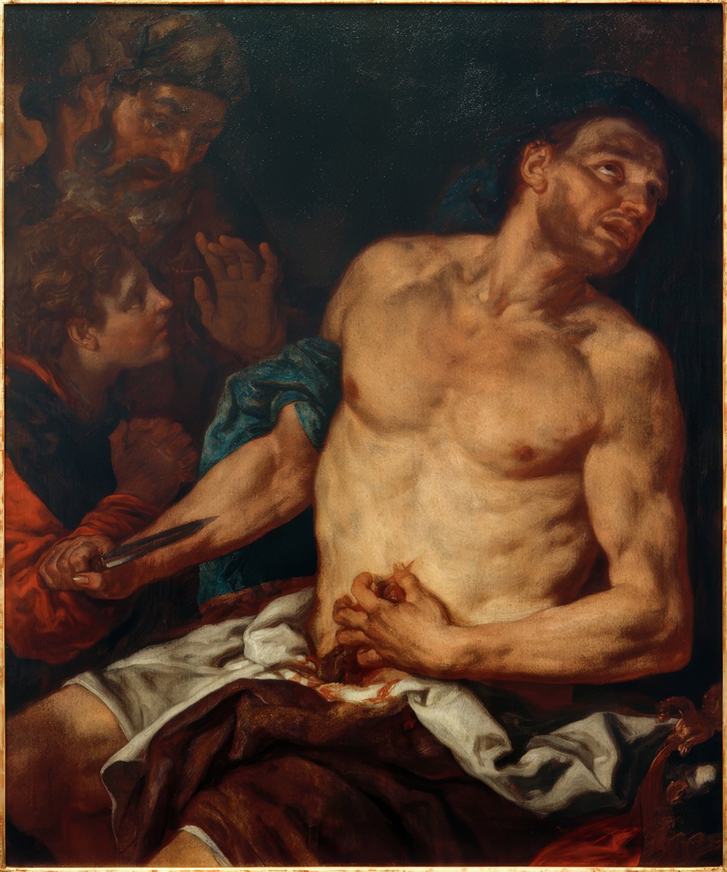 Catos selvmord av Johann Carl Loth
