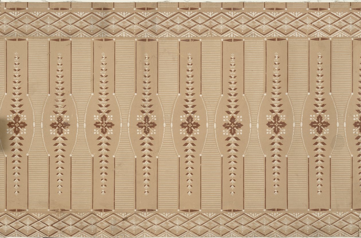 Tapet design av Johann Christian Arnold
