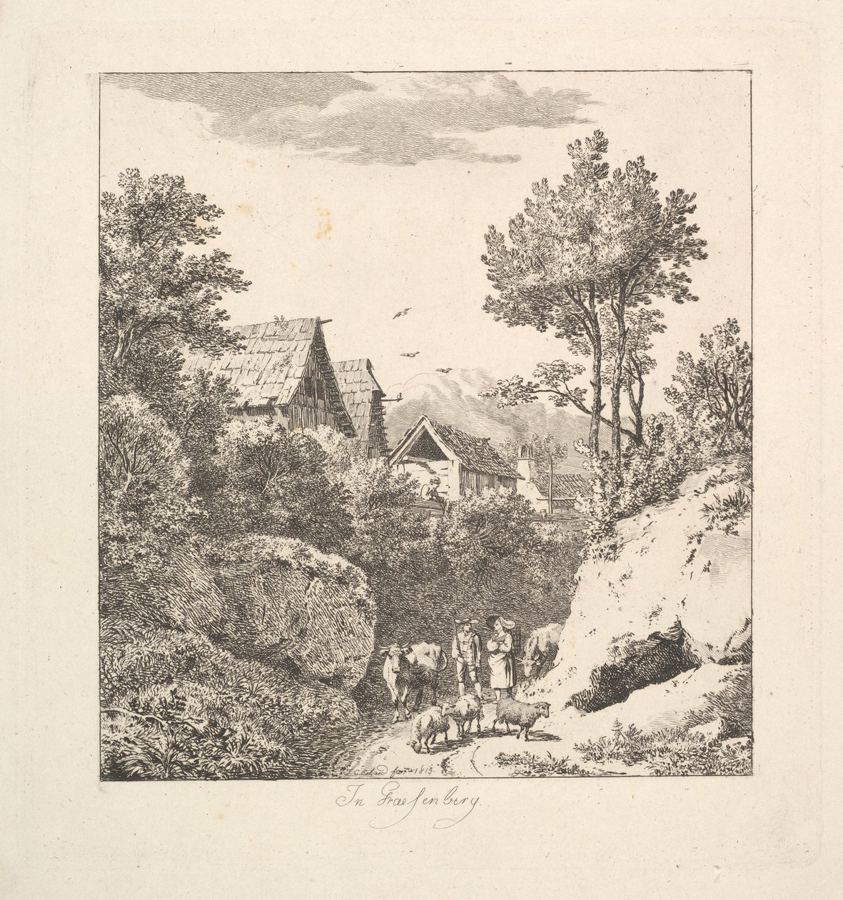 I Regenberg, 1815. av Johann Christian Erhard