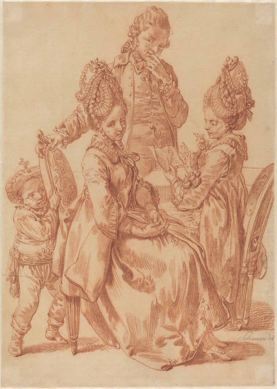 Brevet av Johann Eleazar Schenau