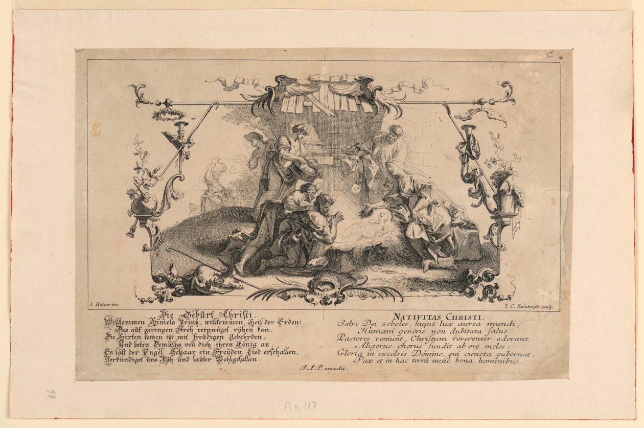 Kristi fødsel av Johann Evangelist Holzer