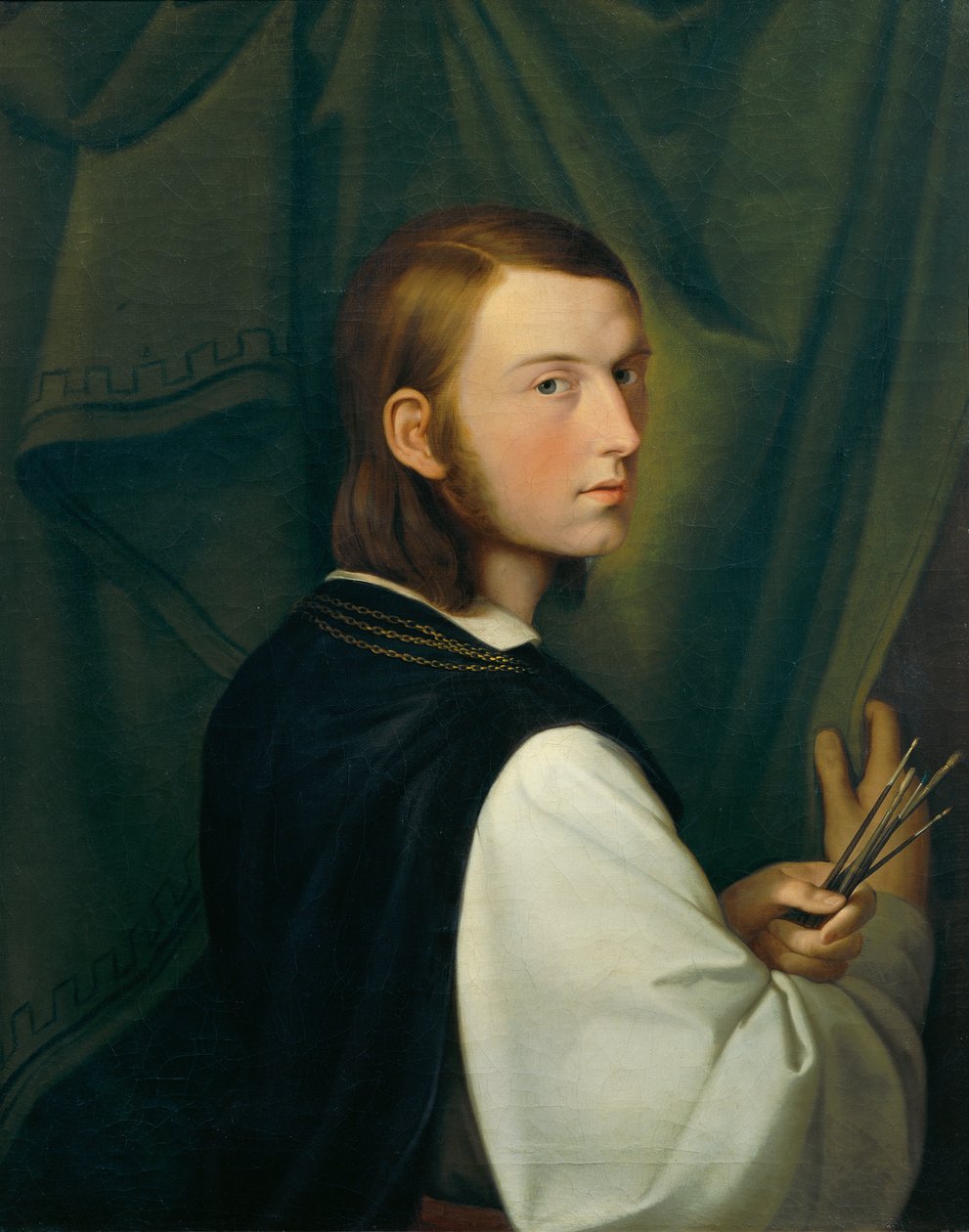 selvportrett av Johann Evangelist Scheffer von Leonhardshoff