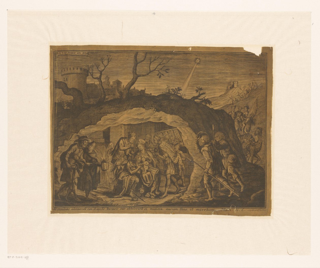 Tilbedelse av kongene av Johann Everaerts