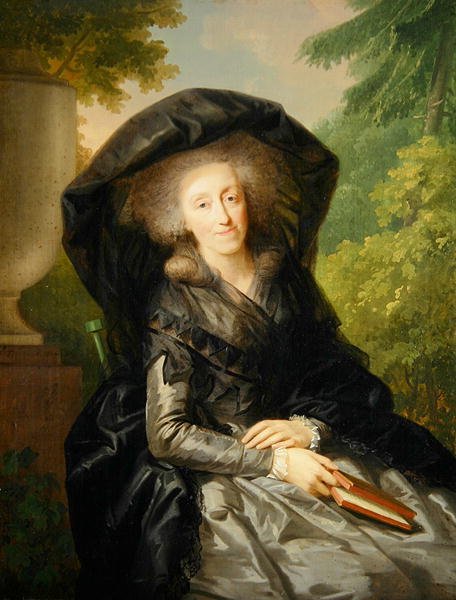 Fru Schmidt-Capelle av Johann Friedrich August Tischbein