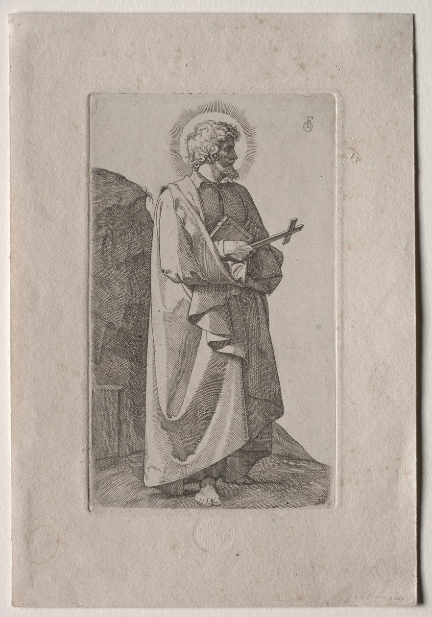 Lør. Philip Neri, 1826. av Johann Friedrich Overbeck