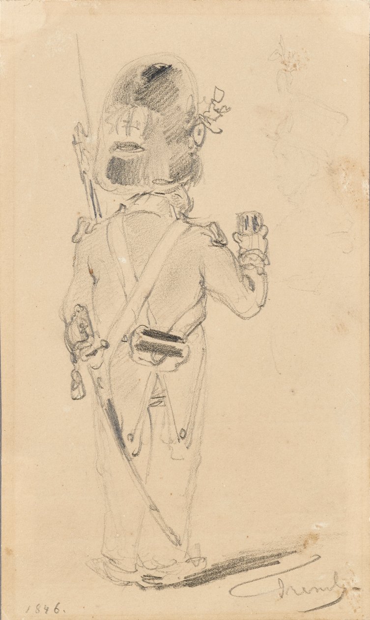 Soldatskisse av Johann Friedrich Treml