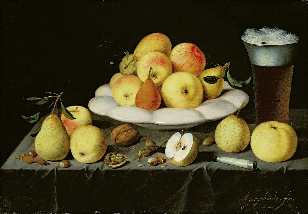 Stilleben av Johann Georg Hinz
