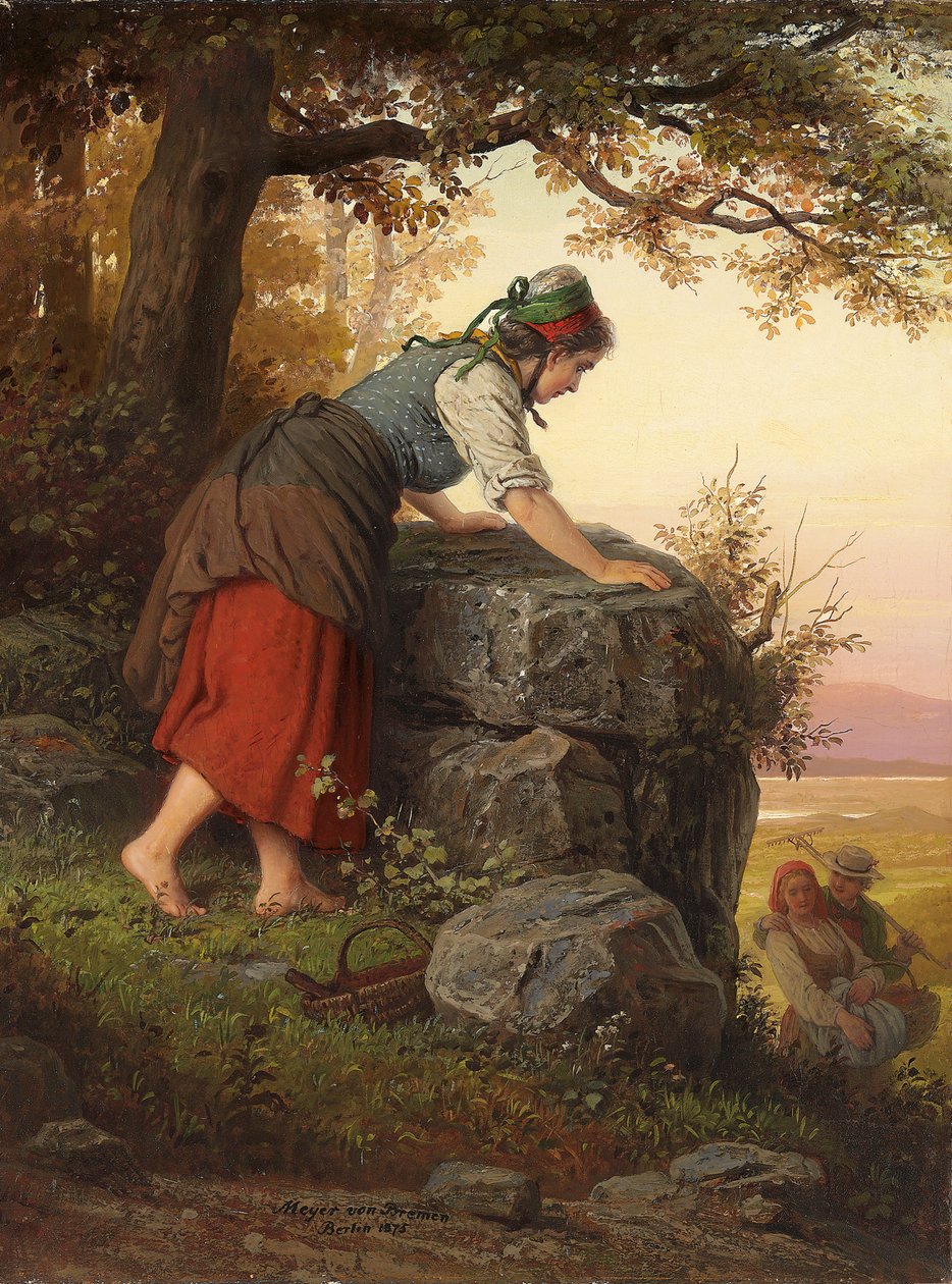 Forrådt, 1875 av Johann Georg Meyer
