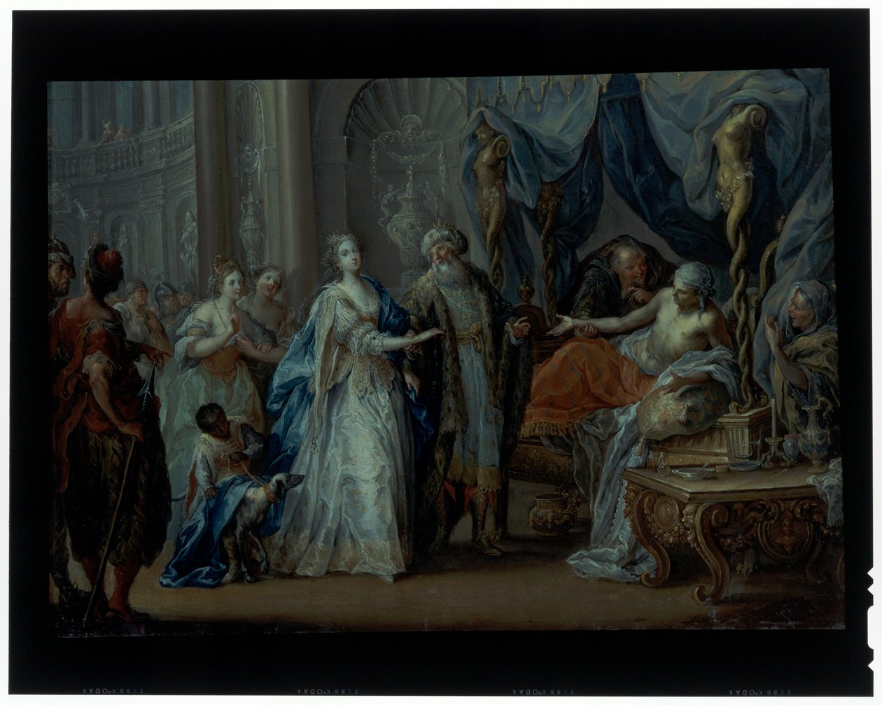 Antiochus og Stratonike av Johann Georg Platzer