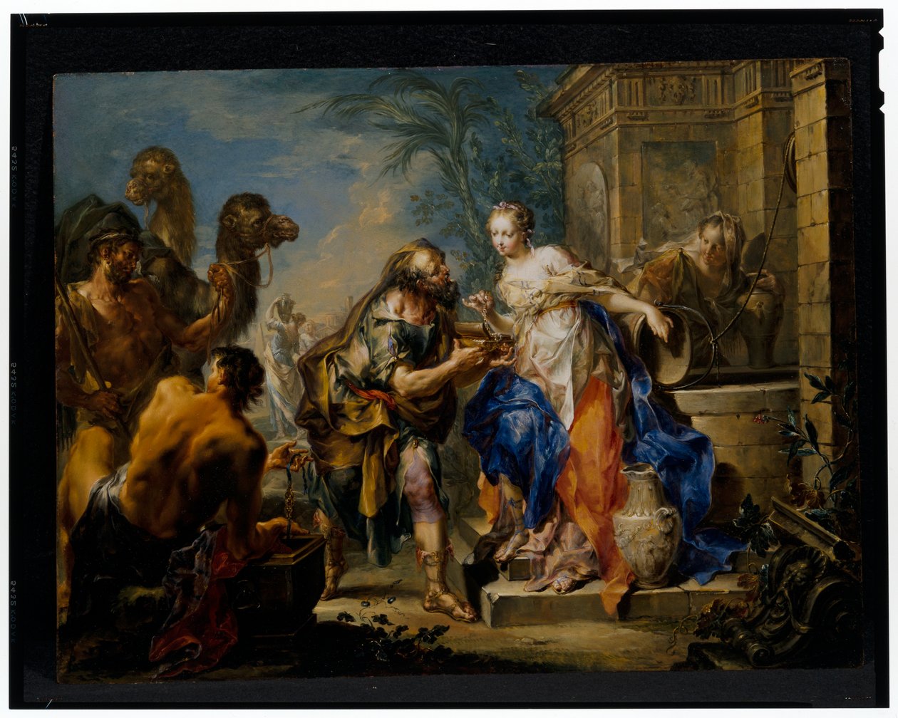 Elizier og Rebecca av Johann Georg Platzer