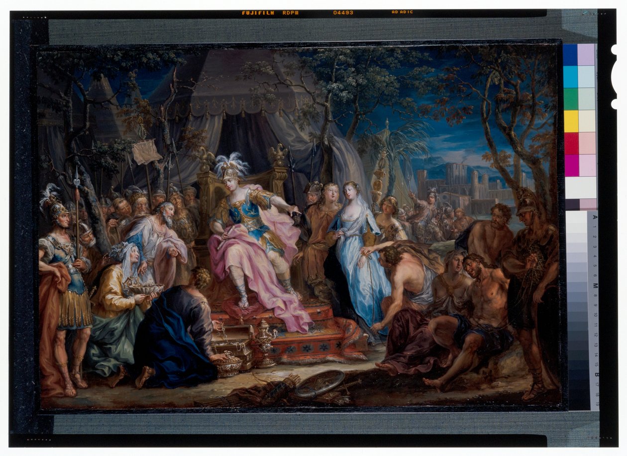 Scipios avholdenhet av Johann Georg Platzer