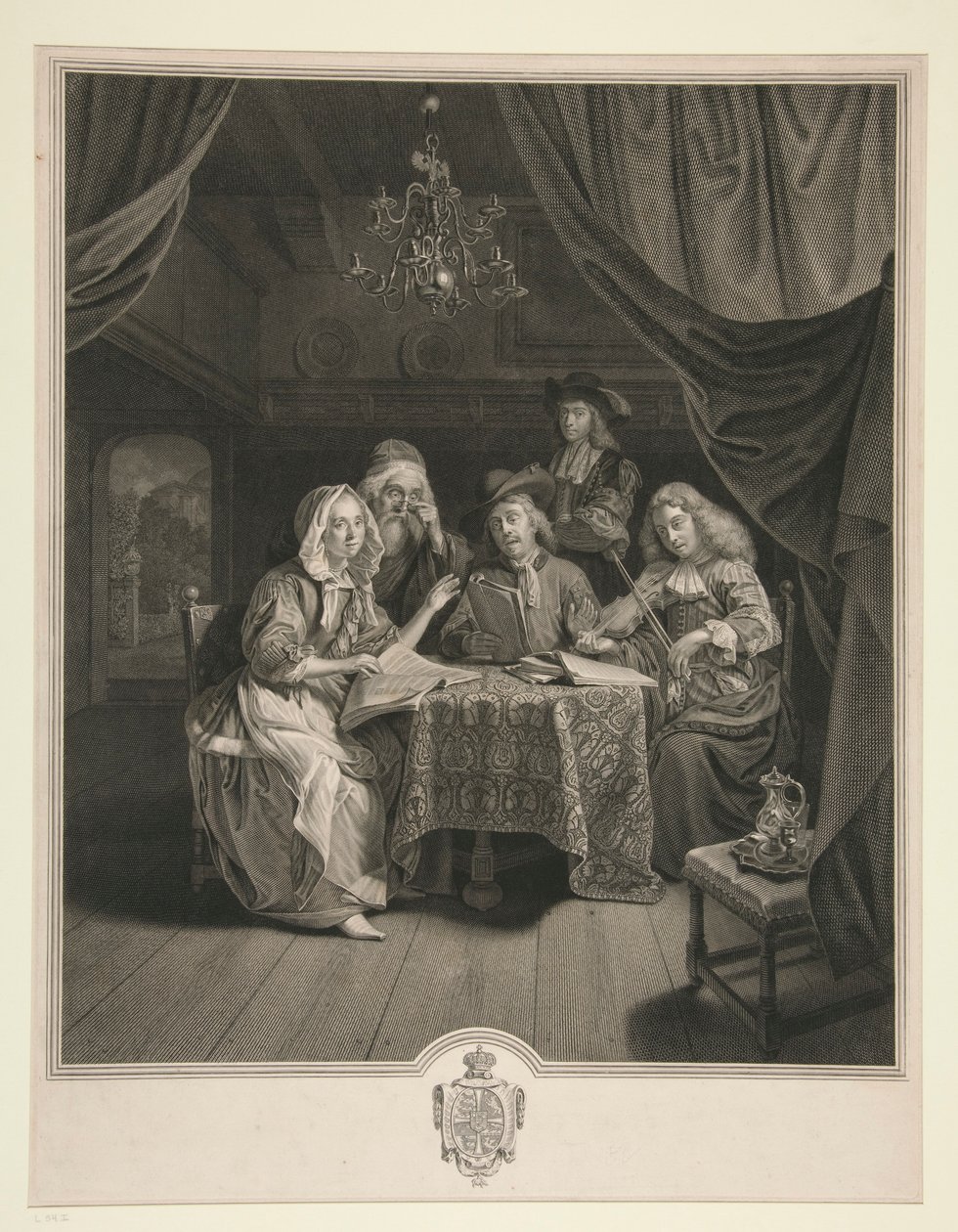 Familiekonserten av Johann Georg Wille