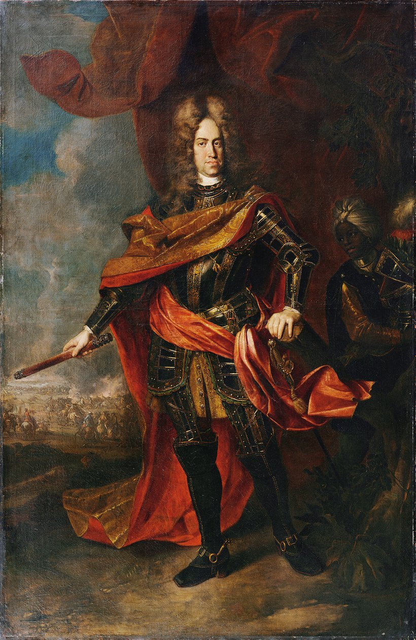 Kaiser Karl VI. av Johann Gottfried Auerbach