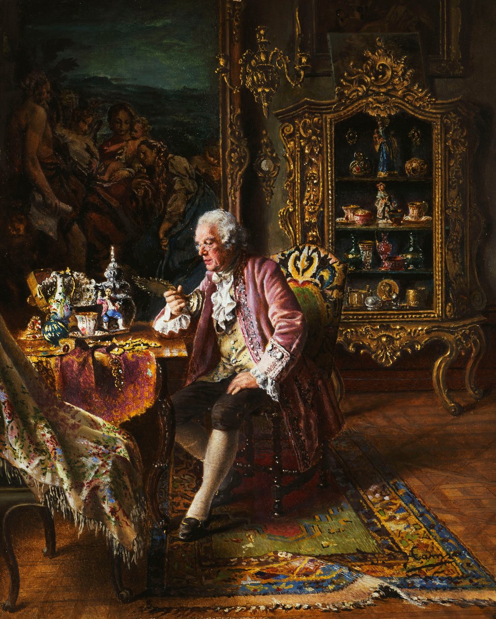 Kunstsamleren, av Johann Hamza